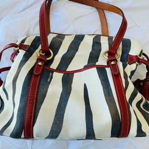 Dooney & Bourke Bags - Dooney & Bourke Vintage Zebra Satchel Dooney & Bourke Bags - Dooney & Bourke Vintage Zebra Satchel